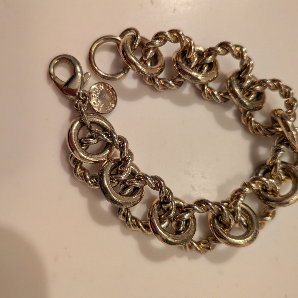 J. Crew Golden Brass Chain Link Bracelet